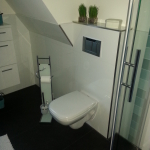 Badezimmer 10 Toilette Acrylglas