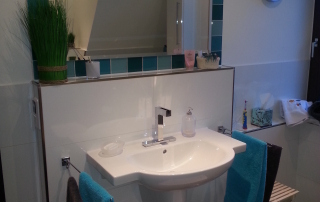 Badezimmer 10 Waschbecken Acrylglas